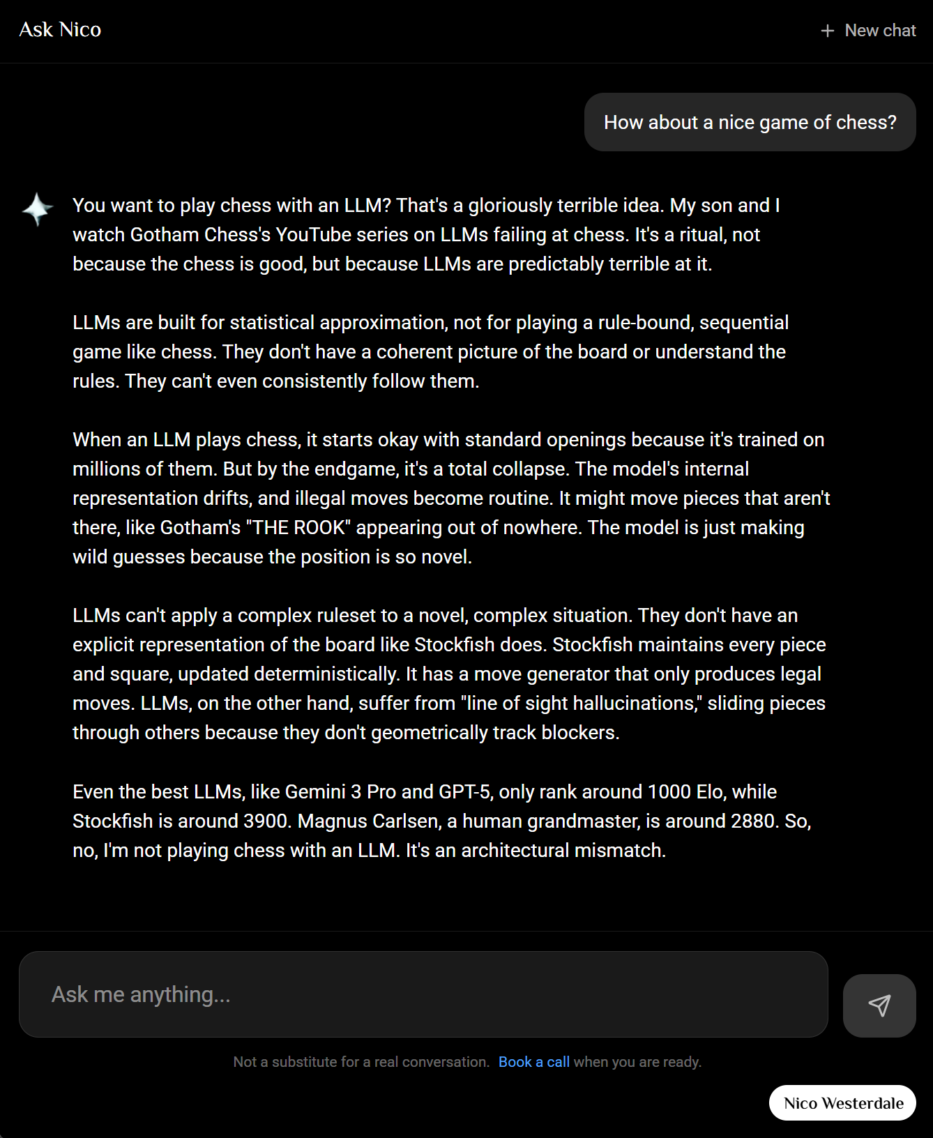 How about a nice game of chess?