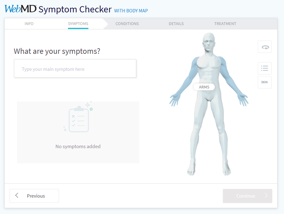 WebMD Symptom Checker 2025