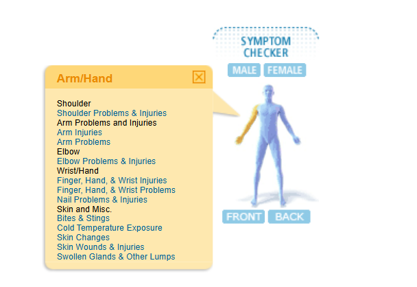 Click Where It Hurts: The WebMD Symptom Checker Story