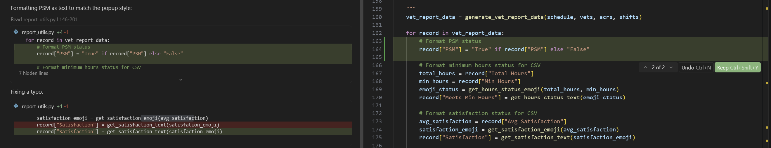 Composer RL training visualization