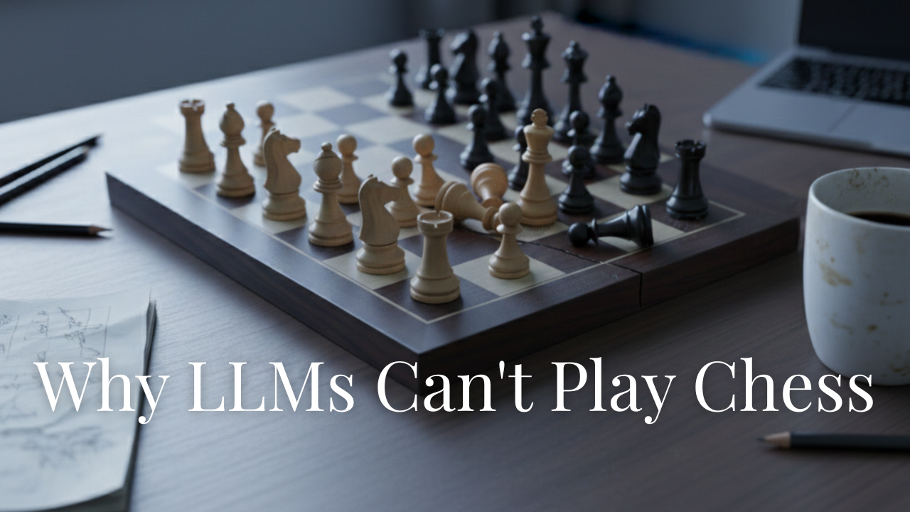 Why LLMs Can't Play Chess